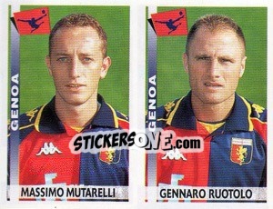 Sticker Mutarelli / Ruotolo  - Calciatori 2000-2001 n. 512 - Panini