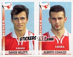 Sticker Belotti / Comazzi  - Calciatori 2000-2001 n. 516 - Panini