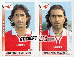 Sticker Esposito / Mazzeo  - Calciatori 2000-2001 - Panini