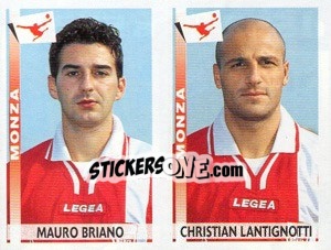 Sticker Briano / Lantignotti  - Calciatori 2000-2001 n. 522 - Panini