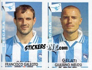 Sticker Galeoto / Melosi  - Calciatori 2000-2001 n. 526 - Panini