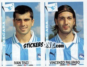 Sticker Tisci / Palumbo  - Calciatori 2000-2001 n. 531 - Panini