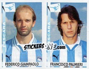 Sticker Giampaolo / Palmieri  - Calciatori 2000-2001 n. 532 - Panini