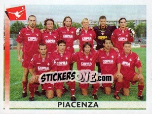 Figurina Squadra - Calciatori 2000-2001 - Panini