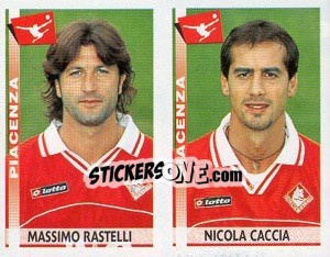 Sticker Rastelli / Caccia  - Calciatori 2000-2001 n. 541 - Panini