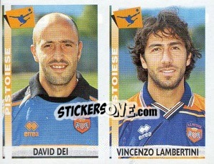 Sticker Dei / Lambertini  - Calciatori 2000-2001 n. 542 - Panini