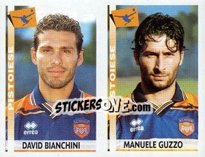 Figurina Bianchini / Guzzo  - Calciatori 2000-2001 - Panini