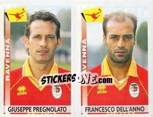 Sticker Pregnolato / Dell'Anno  - Calciatori 2000-2001 n. 555 - Panini