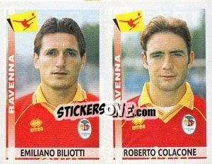 Sticker Biliotti / Colacone  - Calciatori 2000-2001 n. 559 - Panini