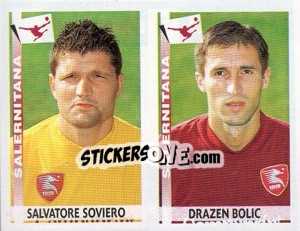 Sticker Soviero / Bolic  - Calciatori 2000-2001 - Panini