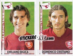 Figurina Bigica / Cristiano  - Calciatori 2000-2001 - Panini