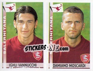 Sticker Vannucchi / Moscardi  - Calciatori 2000-2001 - Panini