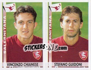 Sticker Chianese / Guidoni  - Calciatori 2000-2001 n. 568 - Panini