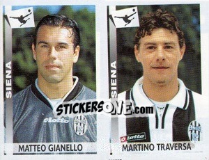 Figurina Gianello / Traversa  - Calciatori 2000-2001 - Panini