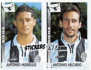 Sticker Morello / Arcadio  - Calciatori 2000-2001 - Panini