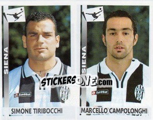 Cromo Tiribocchi / Campolonghi  - Calciatori 2000-2001 - Panini