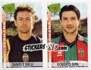 Sticker Balli / Ripa  - Calciatori 2000-2001 - Panini