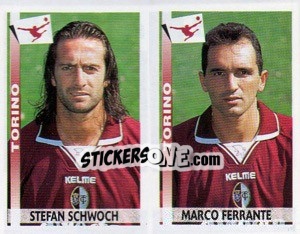 Cromo Schwoch / Ferrante  - Calciatori 2000-2001 - Panini