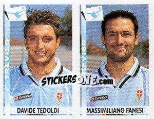 Sticker Tedoldi / Fanesi  - Calciatori 2000-2001 n. 612 - Panini