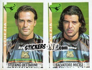 Sticker Bettarini / Miceli  - Calciatori 2000-2001 n. 616 - Panini