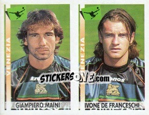 Sticker Maini / Franceschi  - Calciatori 2000-2001 - Panini