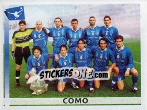 Sticker Squadra Como - Calciatori 2000-2001 - Panini