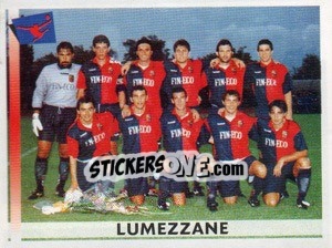 Figurina Squadra Lumezzane