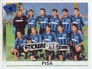 Figurina Squadra Pisa - Calciatori 2000-2001 - Panini