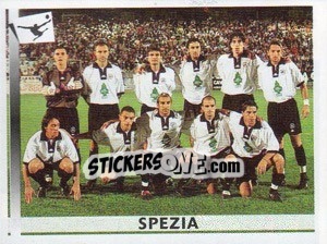 Figurina Squadra Spezia