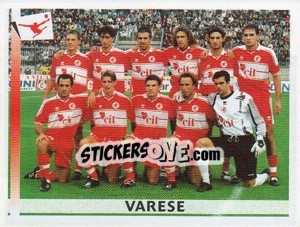 Sticker Squadra Varese - Calciatori 2000-2001 n. 649 - Panini
