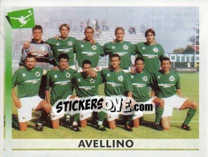 Sticker Squadra Avellino - Calciatori 2000-2001 n. 653 - Panini