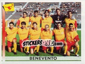 Sticker Squadra Benevento - Calciatori 2000-2001 - Panini