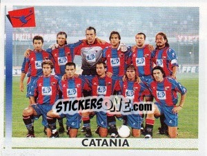 Sticker Squadra Catania - Calciatori 2000-2001 n. 658 - Panini
