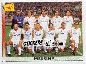 Sticker Squadra Messina - Calciatori 2000-2001 - Panini