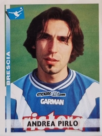 Sticker Andrea Pirlo - Calciatori 2000-2001 n. A10 - Panini