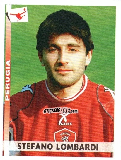 Sticker Stefano Lombardi - Calciatori 2000-2001 n. A38 - Panini
