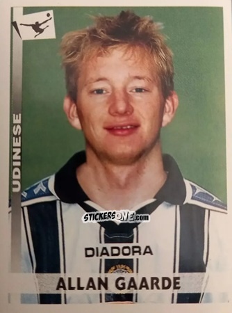 Sticker Allan Gaarde - Calciatori 2000-2001 n. A46 - Panini
