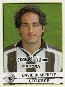 Sticker David di Michele - Calciatori 2001-2002 n. 381 - Panini