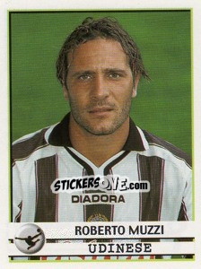 Cromo Roberto Muzzi - Calciatori 2001-2002 - Panini