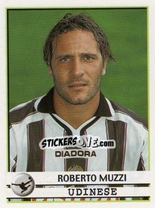 Sticker Roberto Muzzi - Calciatori 2001-2002 n. 383 - Panini