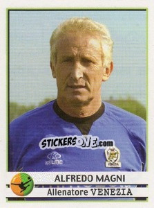 Sticker Alfredo Magni (Allenatore) - Calciatori 2001-2002 - Panini