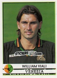 Sticker William Viali - Calciatori 2001-2002 n. 390 - Panini