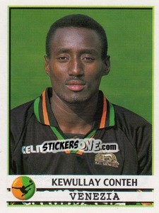 Cromo Kewullay Conteh - Calciatori 2001-2002 - Panini