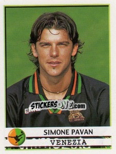 Sticker Simone Pavan - Calciatori 2001-2002 - Panini