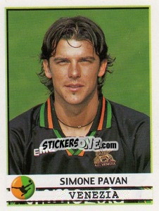 Sticker Simone Pavan - Calciatori 2001-2002 n. 396 - Panini