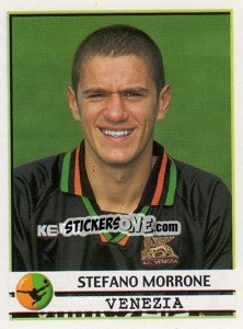 Figurina Stefano Morrone - Calciatori 2001-2002 - Panini