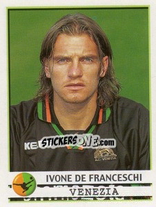 Sticker Ivone de Franceschi - Calciatori 2001-2002 n. 398 - Panini
