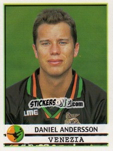 Figurina Daniel Andersson - Calciatori 2001-2002 - Panini