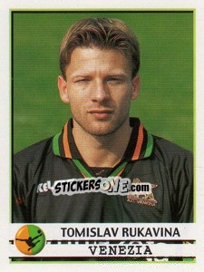 Figurina Tomislav Rukavina - Calciatori 2001-2002 - Panini
