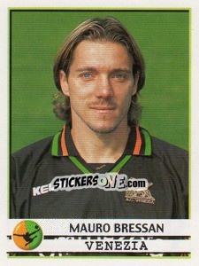Figurina Mauro Bressan - Calciatori 2001-2002 - Panini